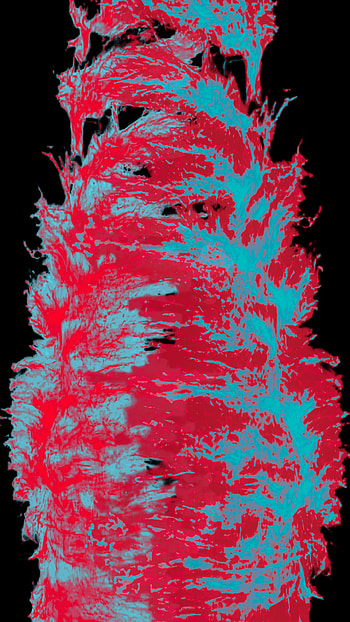 Abstract vibrant tornado HD phone wallpaper