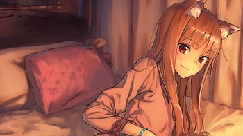 Spice and Wolf, Holo and Lawrence, Anime characters HD wallpaper