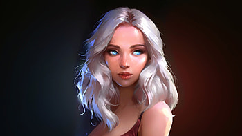 Blonde Girl Fantasy Art, fantasy-girls, blonde, artist, artwork, digital-art, artstation HD wallpaper