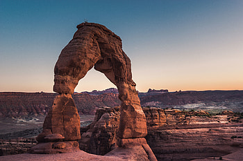 Arches National Park, landscape, valley, US HD wallpaper