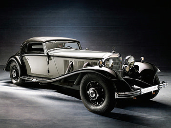 Mercedes-Benz 500K Cabriolet A '1935–36, Mercedes-Benz 500K Cabriolet A, 500 k, vintage car, benz, mercedes HD wallpaper