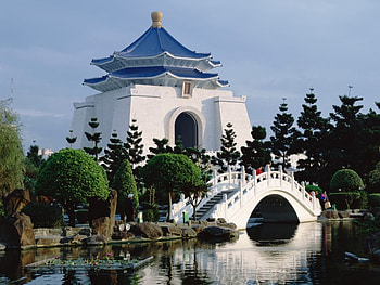 Landscape, Rivers, Bridges, Architecture, Asia HD wallpaper