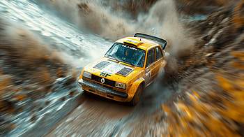 rally car HD wallpaper