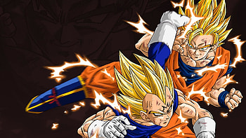 Goku & Vegeta - Dragon Ball Z (35713309) - Fanpop HD wallpaper
