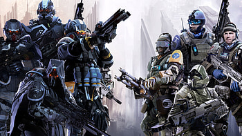 Killzone Shadow Fall, Multiplayer chaos, Amazing graphics, High resolution HD wallpaper