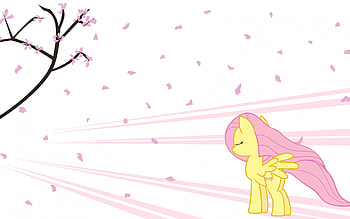 Flutter Flash, Sakura, Fluttershy, Friendship is Magic, My Little Pony HD wallpaper
