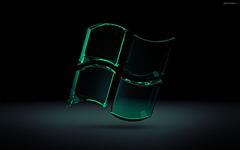Black Windows 7 ... HD wallpaper