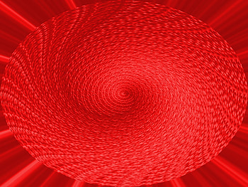 Red Straw, vortices, abstract HD wallpaper