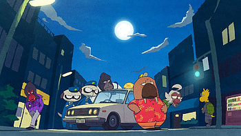 Odd Taxi, Hiroshi Odokawa, Zerochan anime, board HD wallpaper