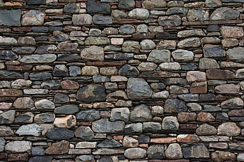 Stone wall texture, Rough and rugged, Durable material, Textured surface HD wallpaper