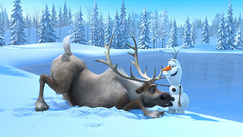 Olaf Frozen full background, PC, High resolution, Frozen HD wallpaper