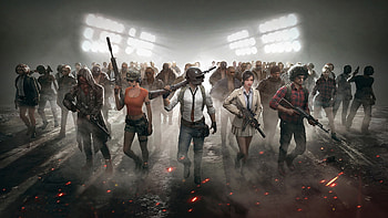 PUBG, video game, 2018, all characters HD wallpaper