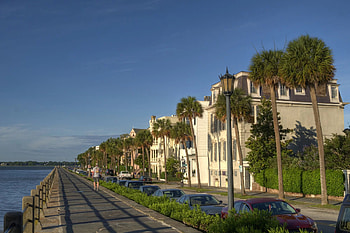 Charleston Travels, The Battery, Stunning Vistas HD wallpaper