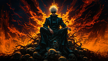 Jujutsu Kaisen The Cursed War, jujutsu-kaisen, anime, artist, artwork, digital-art, ai HD wallpaper