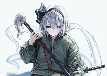 Youmu Konpaku, Youmu Konpaku, Anime, Touhou HD wallpaper