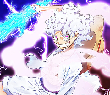 Luffy Gear 5, Monkey D. Luffy, Gear 5 (One Piece), Anime, One Piece HD wallpaper