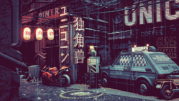 City, Artistic HD wallpaper