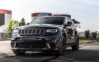 Jeep Grand Cherokee, Manhart GC 800, WK2, exterior, front view, Grand Cherokee tuning, american cars, Jeep HD wallpaper