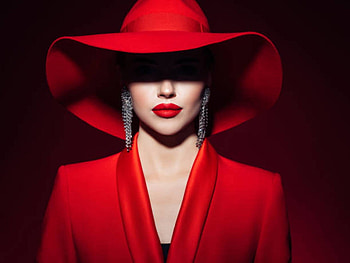 ღ, Model, Earrings, Dress, Hat HD wallpaper