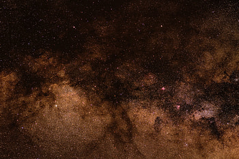 Universe, Stars, Brown, Nebula, Galaxy HD wallpaper