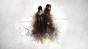 Naruto: Shippuden Akatsuki Uchiha Itachi artwork brothers . HD wallpaper