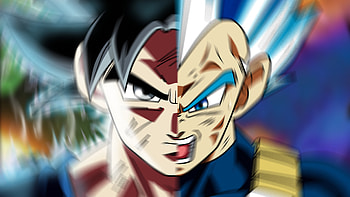 Face off, goku and vegeta, dragon ball super HD wallpaper