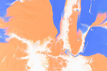Abstract, Divorces, Paint, Liquid, Stains, Spots, Fluid Art HD wallpaper