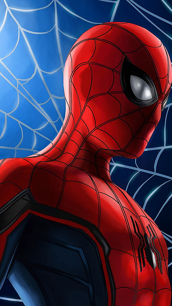 Spiderman, Marvel HD phone wallpaper