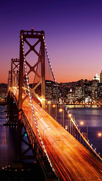 Oakland cityscape, Travels in Oakland, 220-degree view HD phone wallpaper