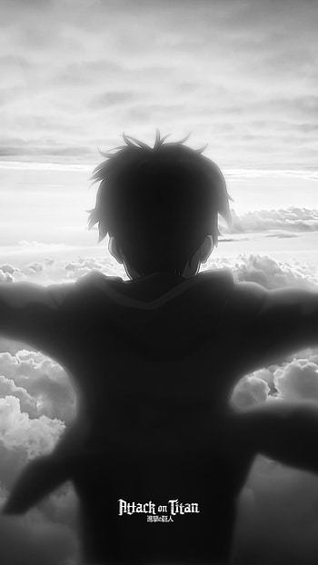 Attack on Titan: Silhouette of Resolve - Anime , Anime, Attack on Titan HD phone wallpaper