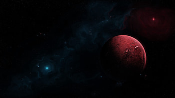 Universe, Stars, Dark, Planet, Open Space HD wallpaper