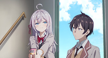 Alisa Mikhailovna Kujou and Masachika Kuze, Anime, Alya Sometimes Hides Her Feelings in Russian, Alisa Mikhailovna Kujou, Masachika Kuze HD wallpaper