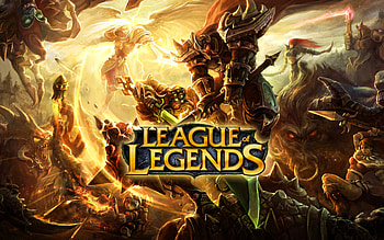 League of Legends, Gaming, Logo, Kunstwerk HD wallpaper