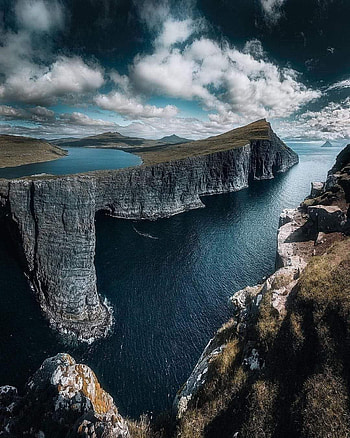 Faroe island, cloud, sky HD phone wallpaper