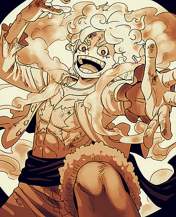 One piece, Gear-5, Anime, Joy-boy, Luffy, Manga HD phone wallpaper