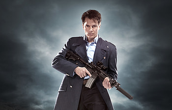 John Barrowman As Captain Jack Harkness In Torchwood Tv Show , torchwood, tv-shows HD wallpaper