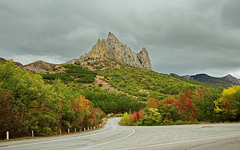 Landscape, Roads HD wallpaper