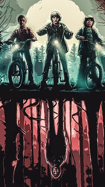 Stranger Things 4, Upside Down HD phone wallpaper