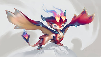 League of Legends Smolder Character, video game, League Of Legends HD wallpaper