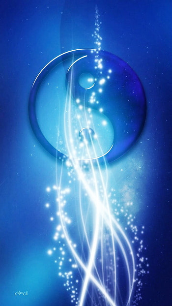 Zen, art, blue HD phone wallpaper