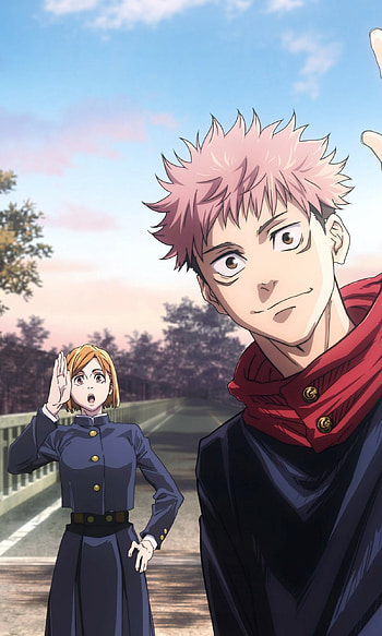 Sunset Stroll with Yuji — Jujutsu Kaisen , Anime, Jujutsu Kaisen HD phone wallpaper