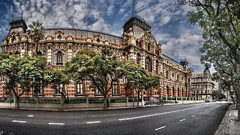 Building, Argentina, Street, Buenos Aires, Architecture, , , City, Tree HD wallpaper