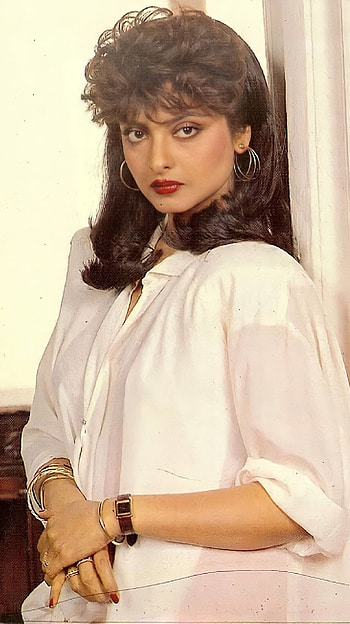 Rekha, bollywood actress HD phone wallpaper