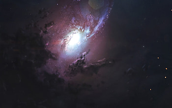 Universe, Stars, Shining, Nebula, Galaxy HD wallpaper