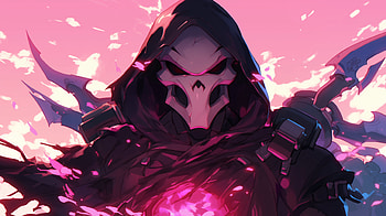Giga Chad Doomfist from Overwatch, video game, Overwatch, Reaper (Overwatch) HD wallpaper