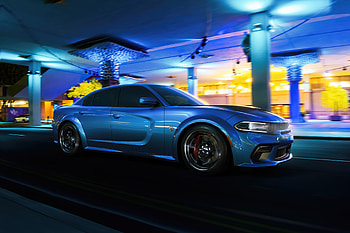 Dodge Challenger Srt Hellcat City Night , dodge-challenger-srt-hellcat-widebody, dodge-challenger, 2022-cars, behance HD wallpaper