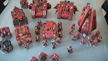 Warhammer 40K Blood Angels Black Rage HD wallpaper