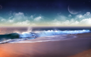 surfs up, rolling waves HD wallpaper