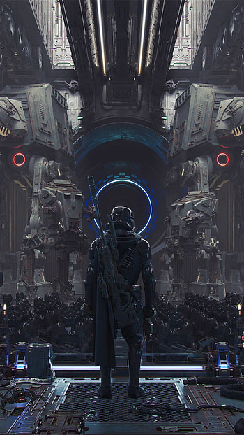 Old Empire, TIE Fighter, Sci Fi, Star Wars HD phone wallpaper