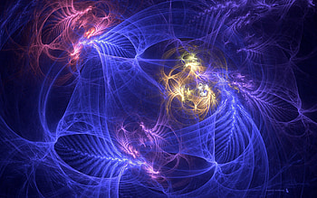 Abstract, Smoke, Shine, Light, Bright, Rotation, Neon HD wallpaper